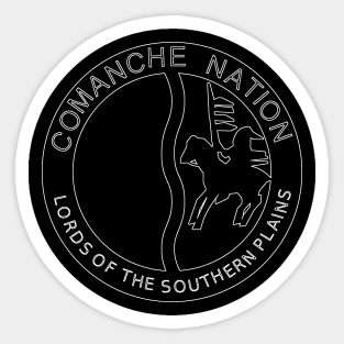 Comanche Nation flag Sticker